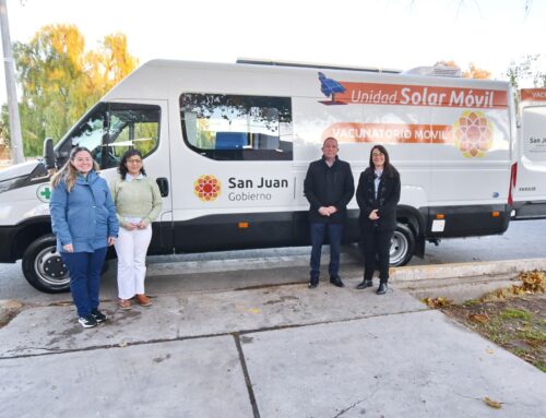 Nuevo vacunatorio móvil con tecnología sustentable
