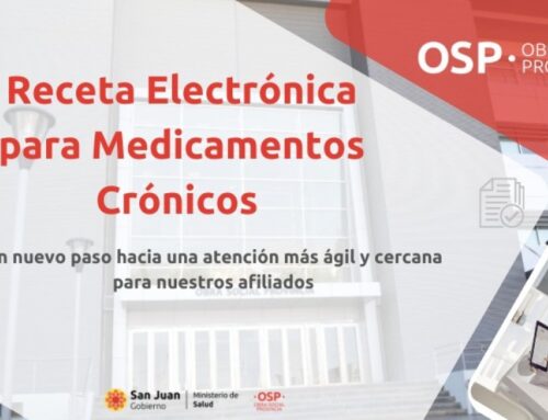 Implementan la receta electrónica para medicamentos crónicos de OSP
