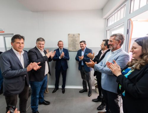 Orrego inauguró un nuevo CAPS para 25 de Mayo