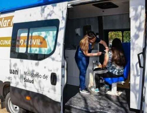 Salud, con vacunación en el Parque de Mayo