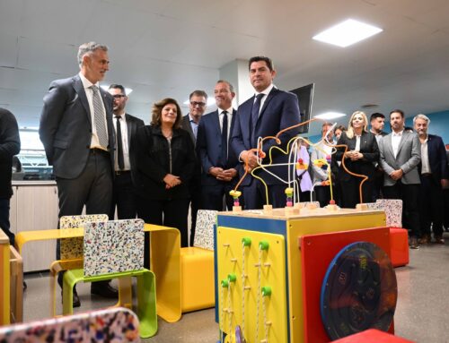 Pacientes de Oncohematología pediátrica estrenaron un colorido espacio