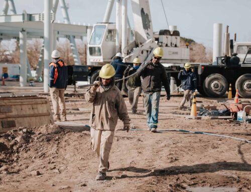 Avanza la construcción de los consultorios externos del Hospital Rawson